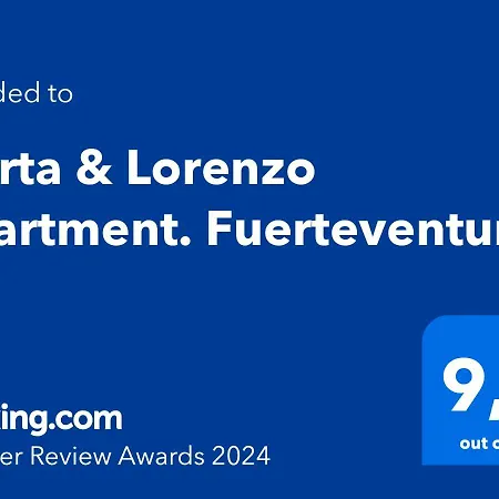 Marta & Lorenzo Apartment. Fuerteventura לה אוליבה